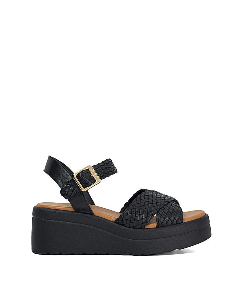 Dune Kinsleys Leather Sandals D Fit
