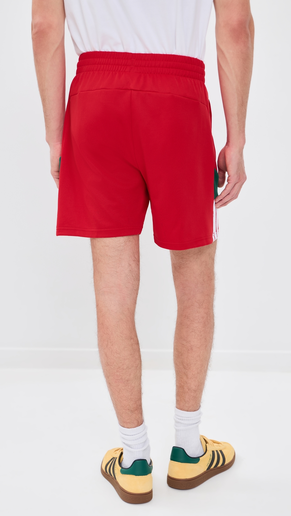 House of Tiro Nations Track Shorts 6.75 Better Scarlet/Team Dark Green