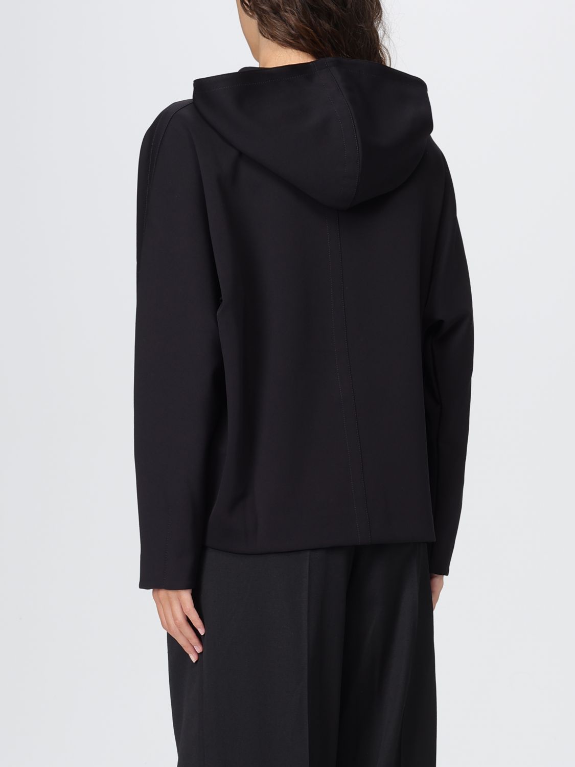 Sweatshirt Woman color Black