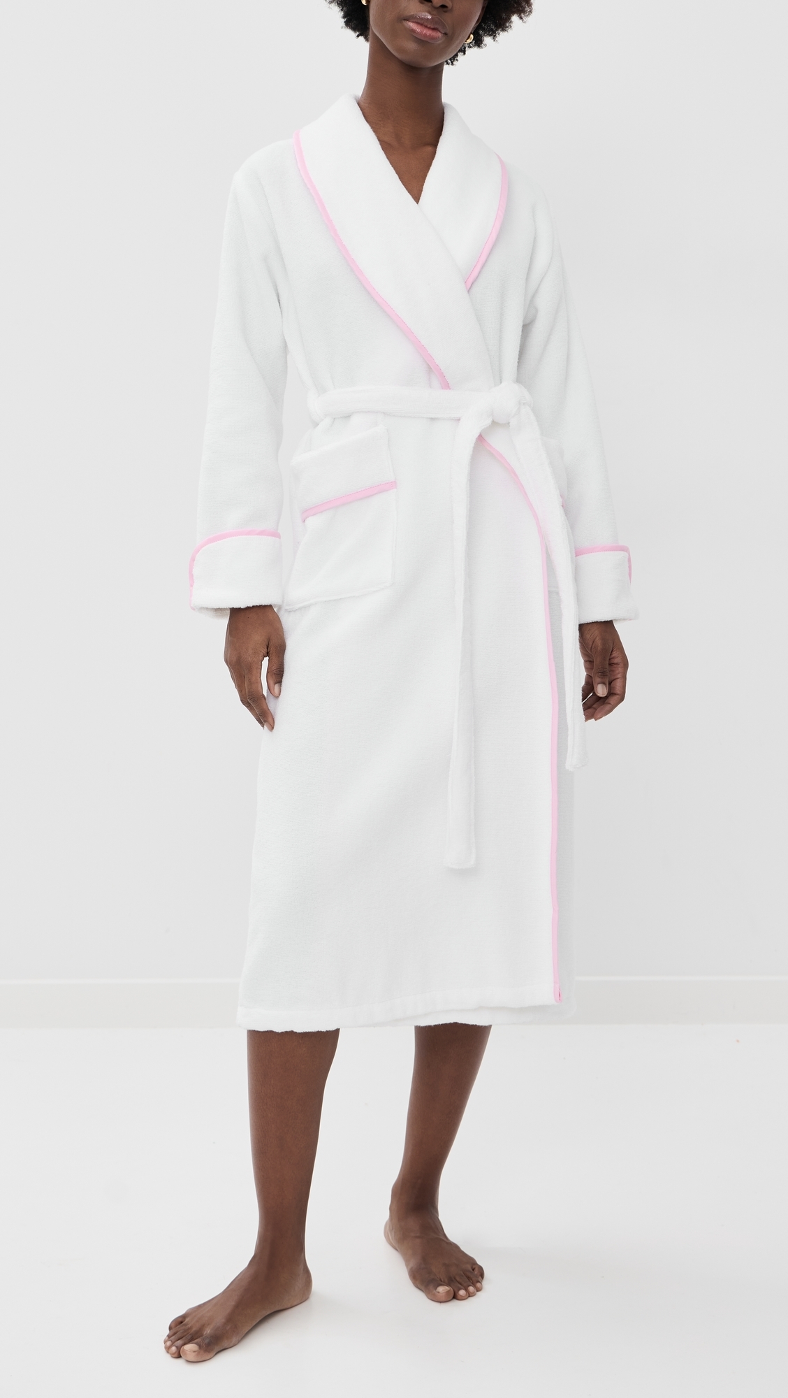 The Hotel Robe Light Pink M
