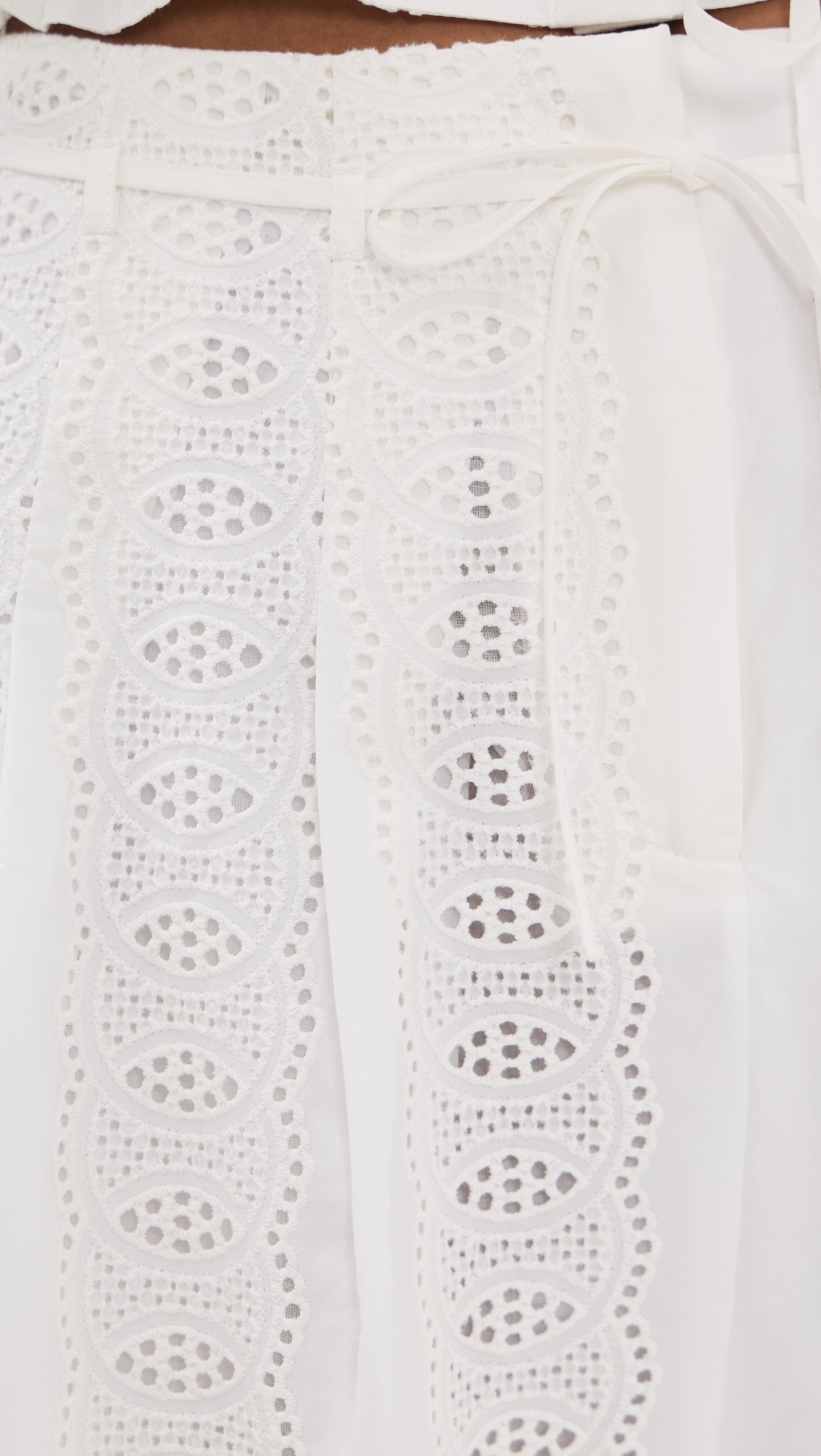 Amaris Skirt White Eyelet