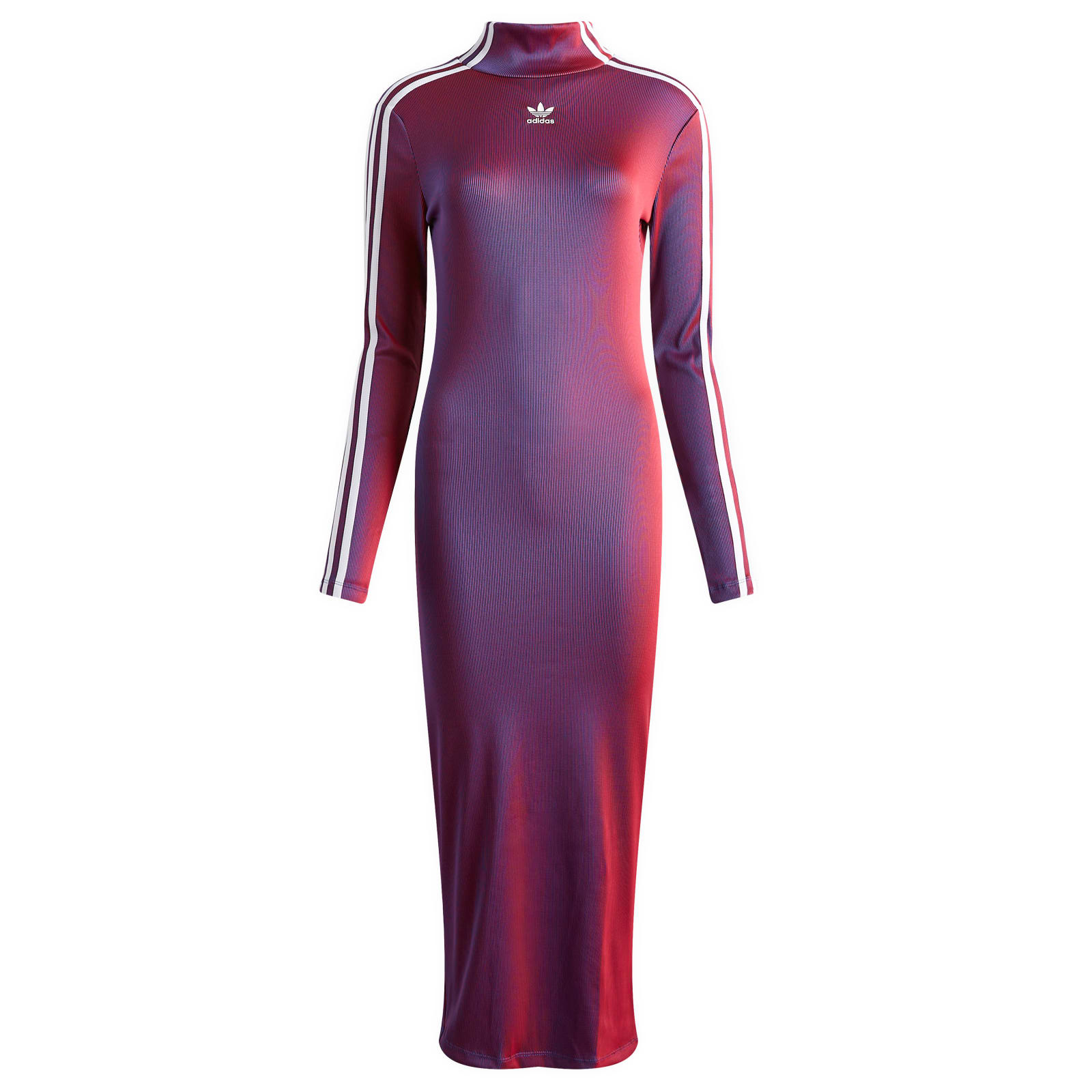 Women's Rasant Ribbed Longsleeve Dress in Multi