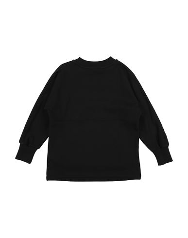 Kid Girl Sweatshirt Black Size 10 Cotton, Elastane