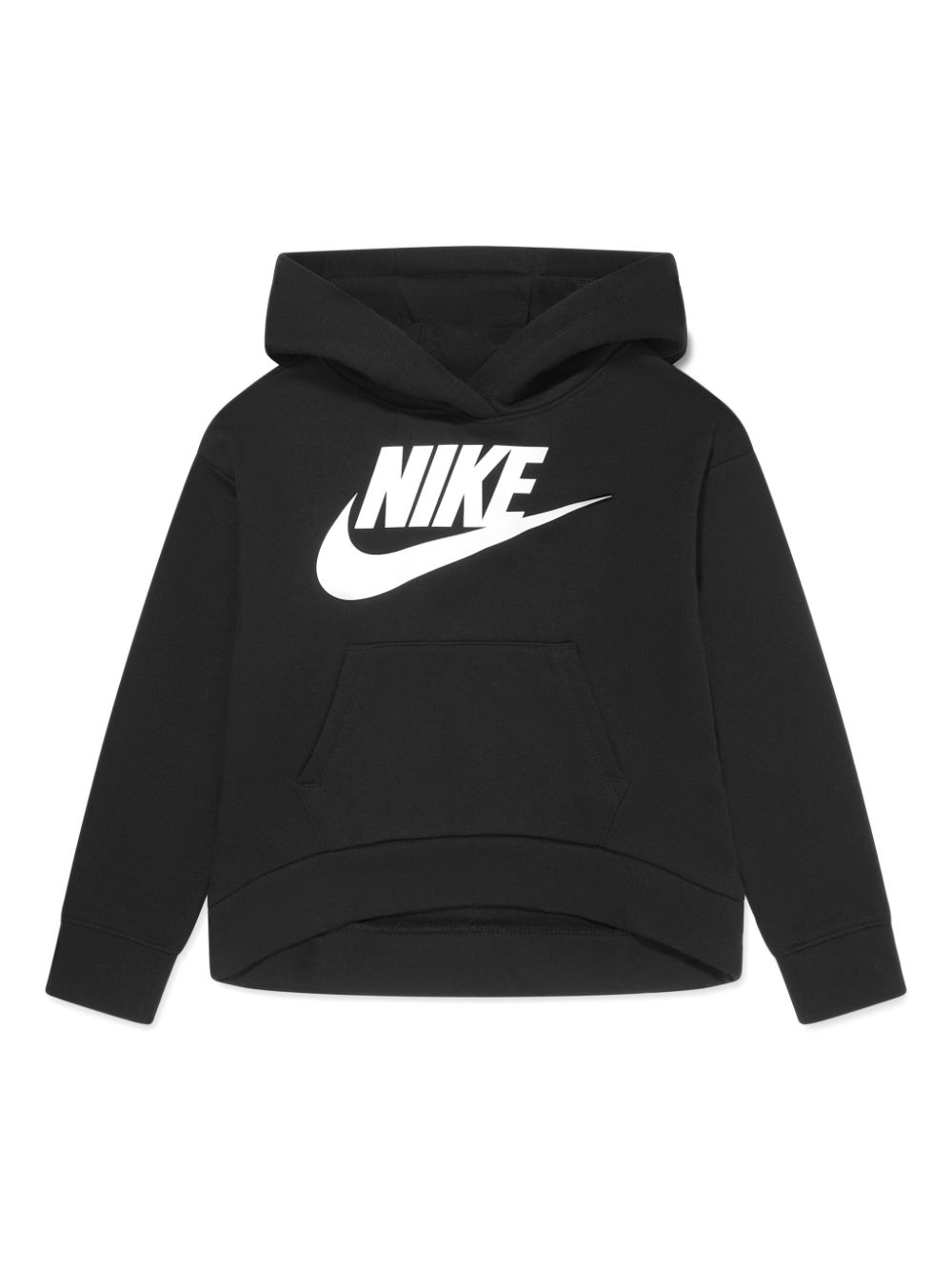 Logo-print cotton blend hoodie - Black