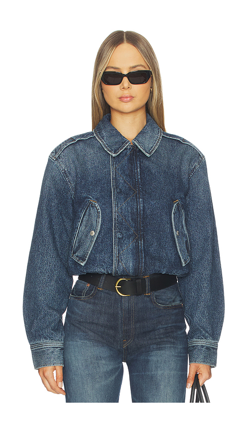 AGOLDE Shane Jacket in Blue. - L also in M, S