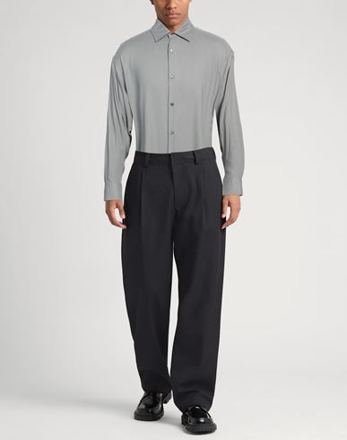 Ami Alexandre Mattiussi Man Shirt Grey Size S Viscose