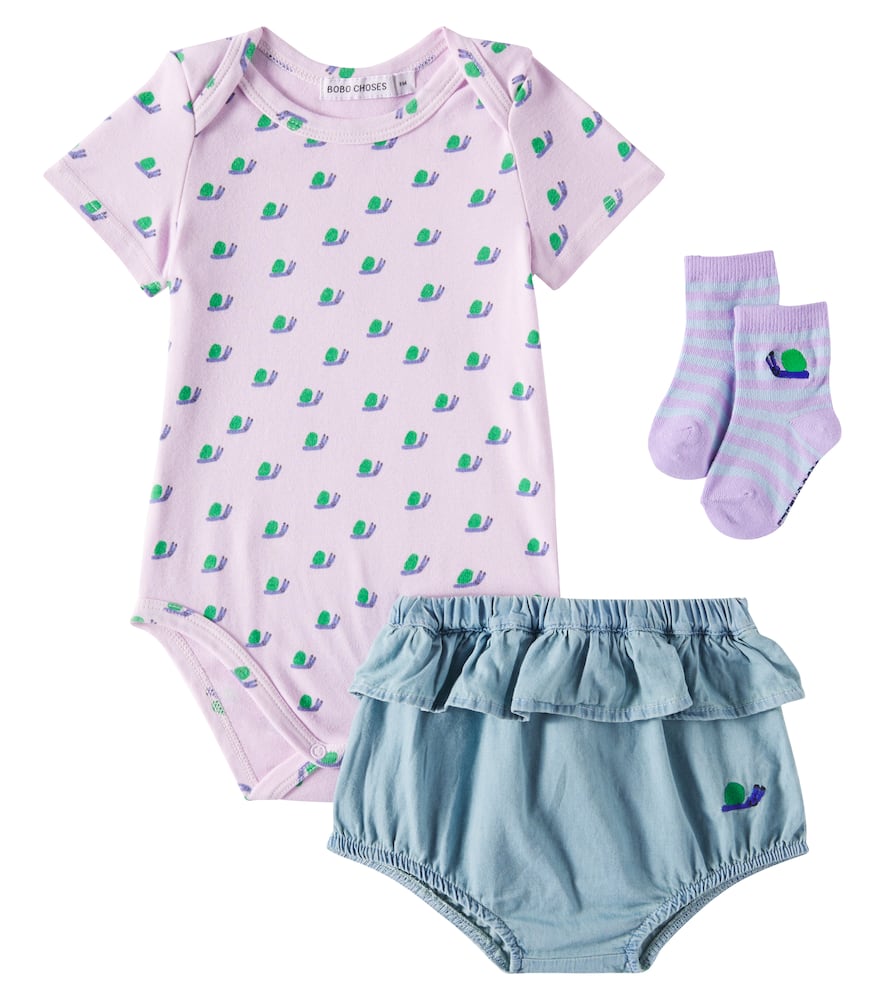 Baby Set aus Body, Höschen und Socken
