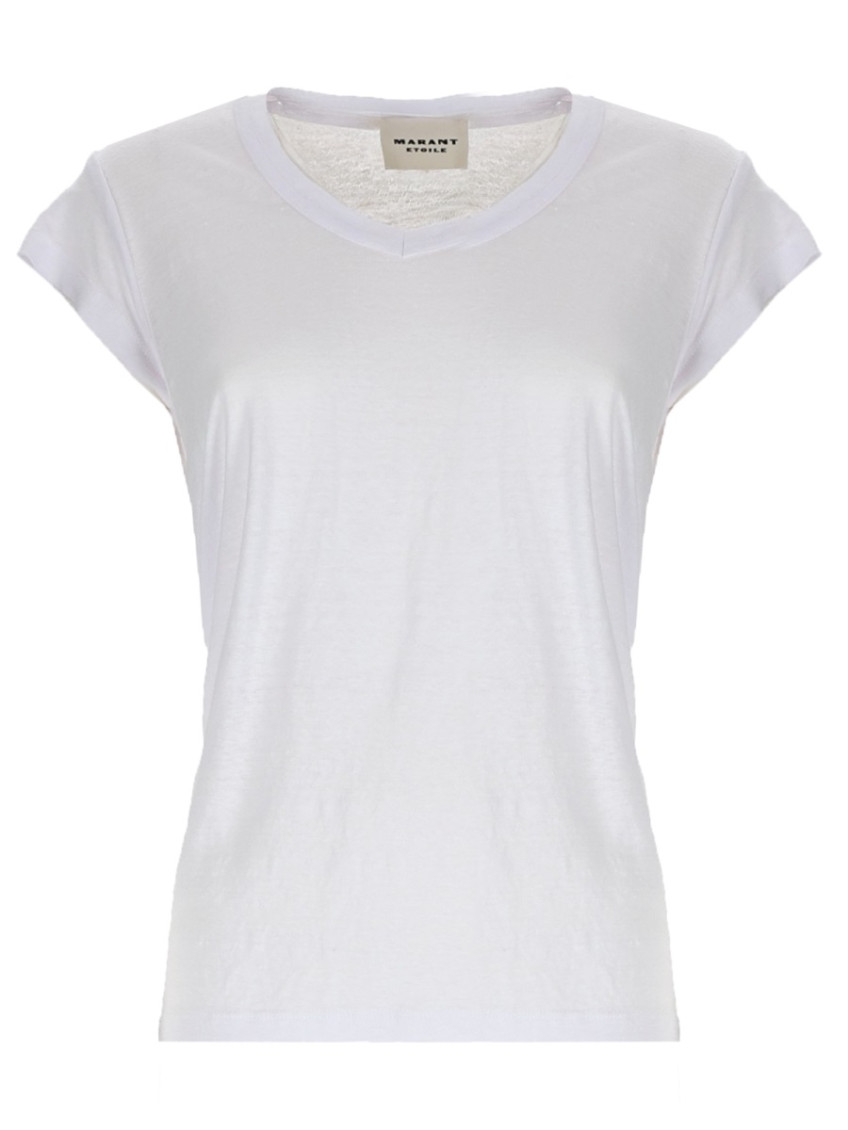 Zankou T-shirt In White Linen