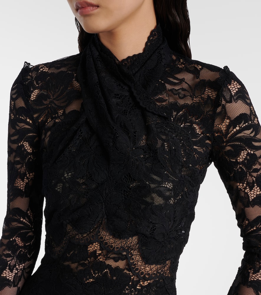 Floral lace top