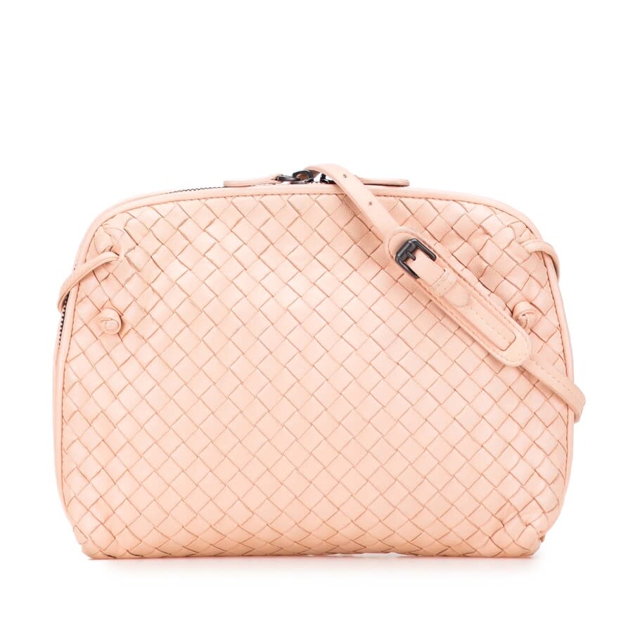 Pre-owned Nappa Intrecciato Nodini Crossbody 3192IKB16VHA325Y