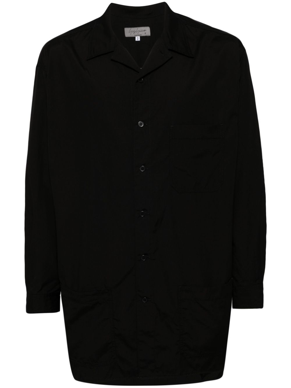 Broad pockets shirt - Black