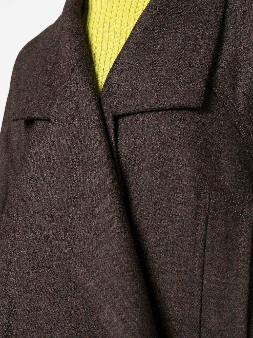 Véronique Leroy Baggy Caban comme une veste