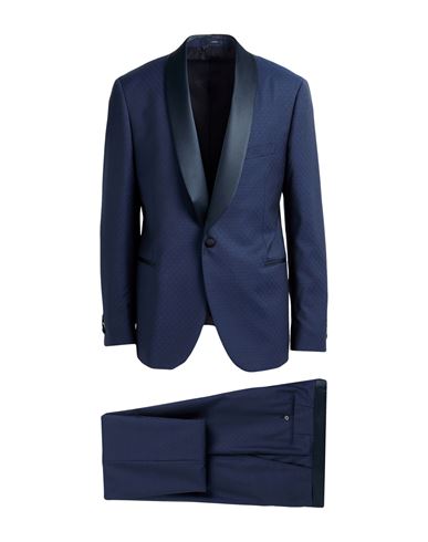 Man Suit Navy Size 46 Wool