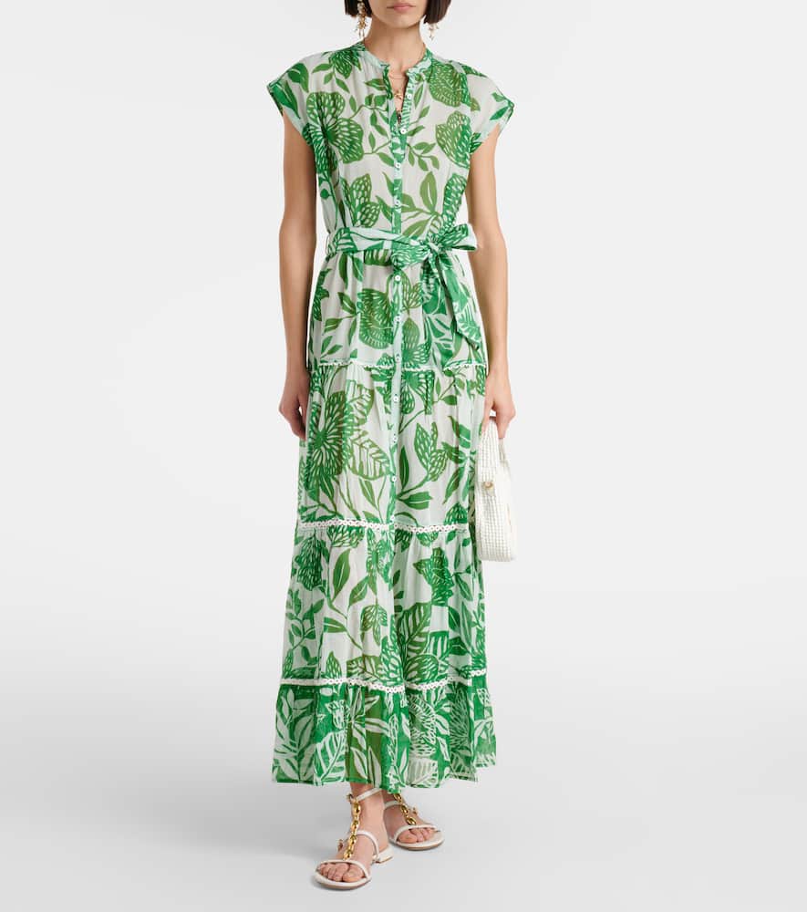 Kora printed cotton maxi dress
