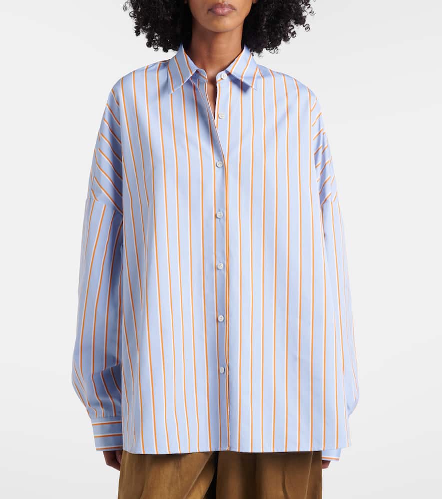 Striped cotton shirt
