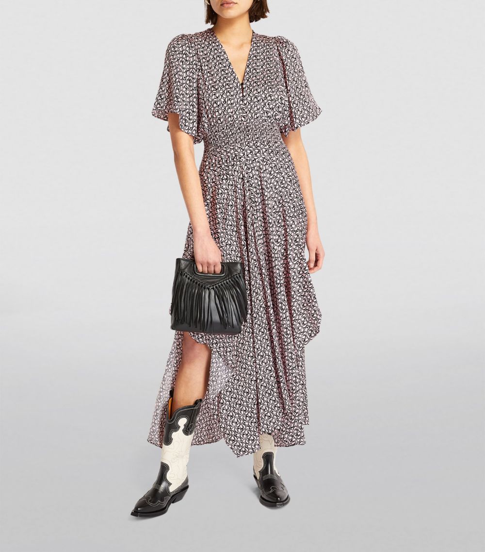 Printed Midi Dress