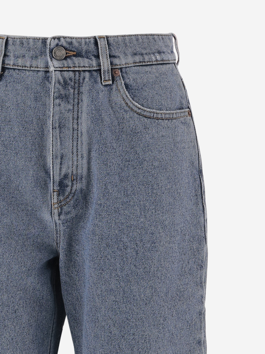 Chloé - high rise tapered denim jeans five pocket