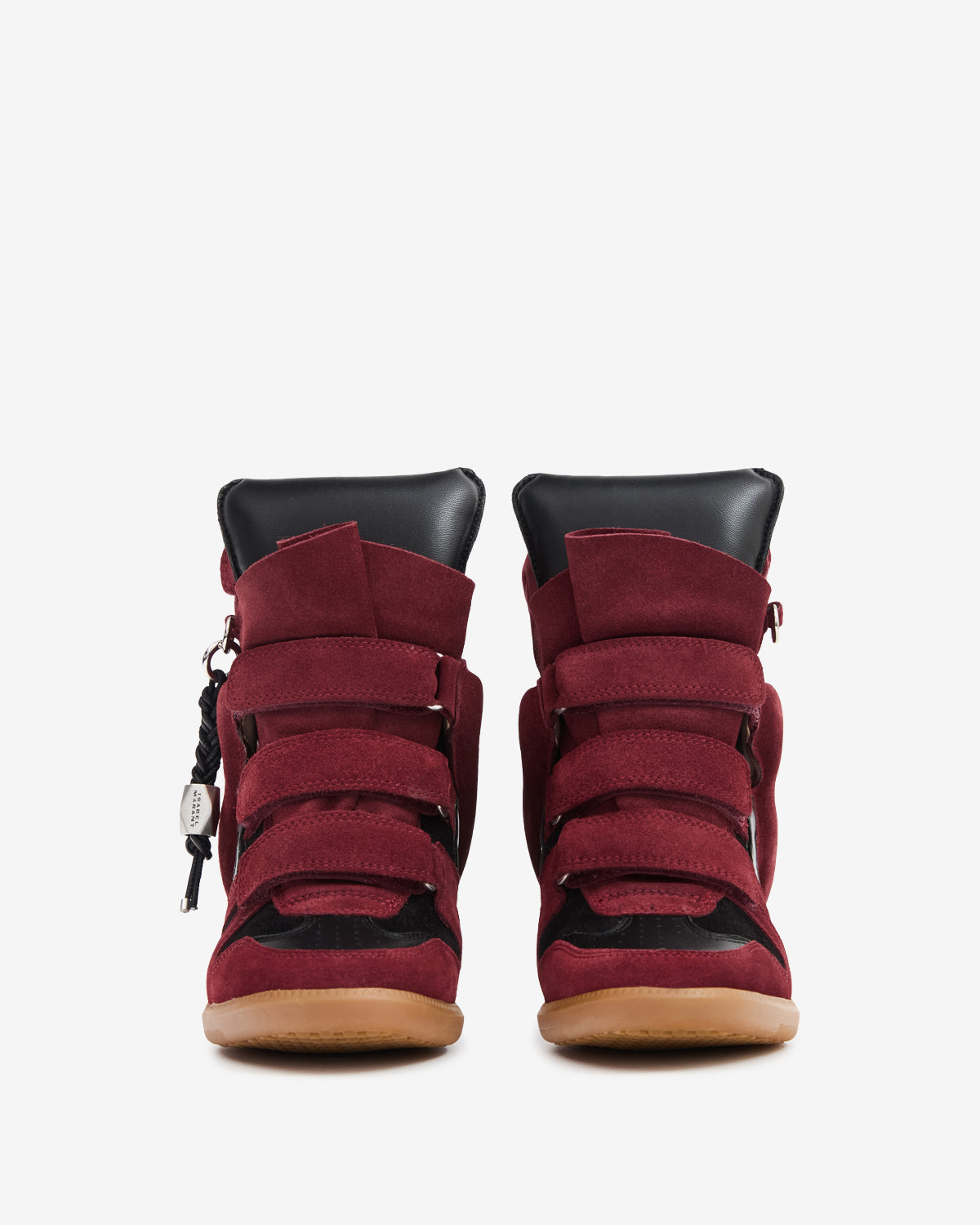Bekett Ring Sneakers - Women - Burgundy-black - Size 35 -