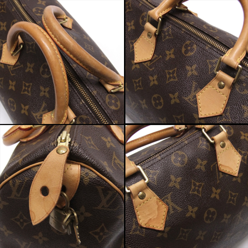 2000 pre-owned monogram Speedy 30 handbag - Brown