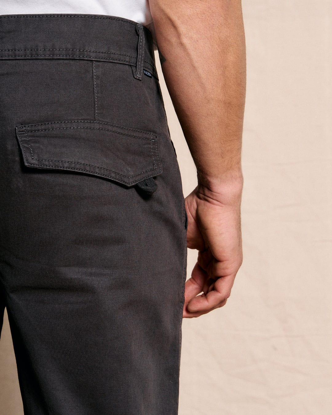 Saltrock Marloes Mens Chino Trousers in Grey - : W