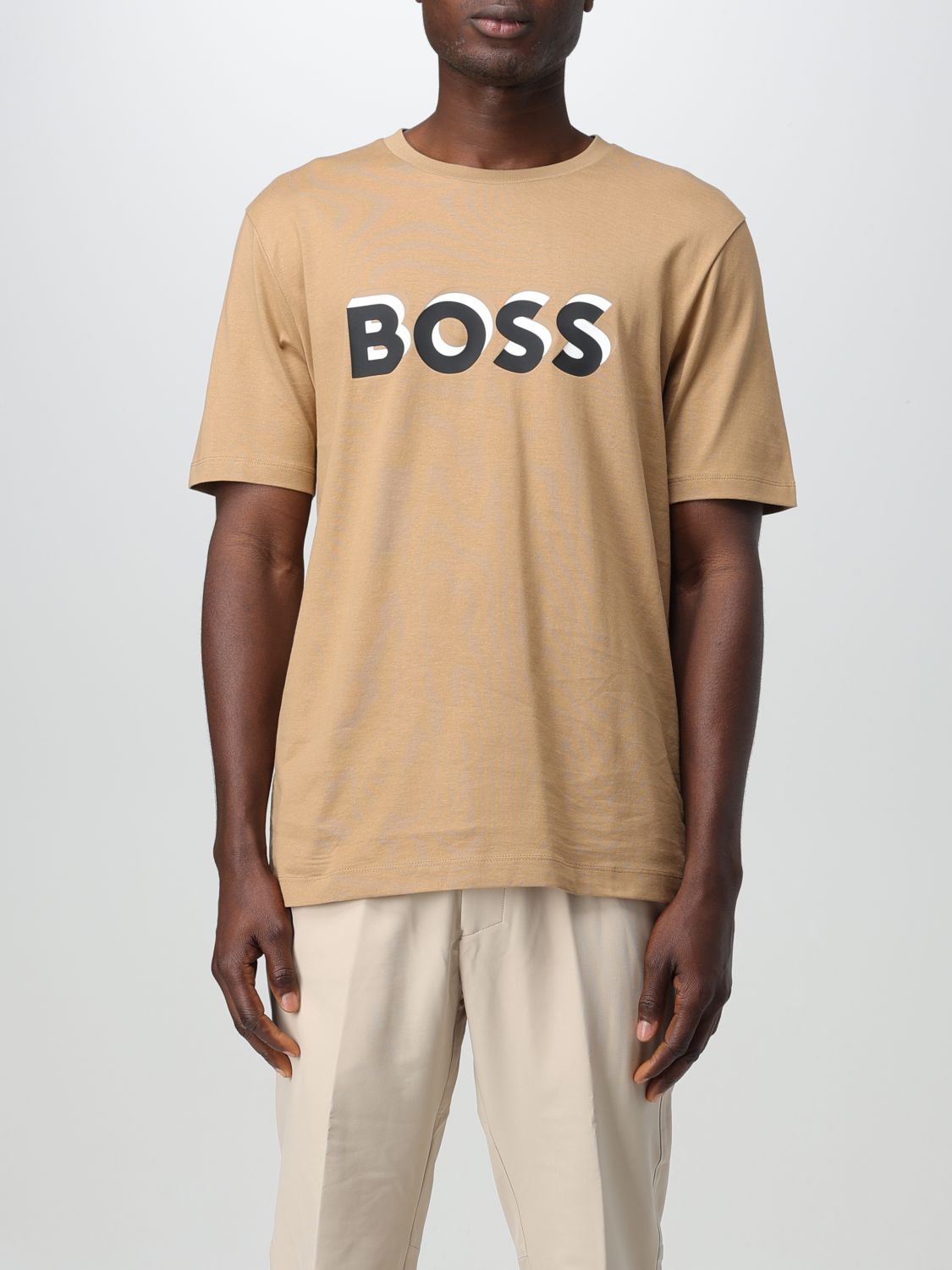 T-Shirt Men color Beige