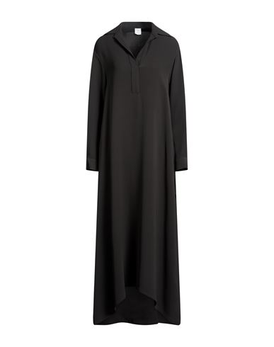 Woman Maxi dress Charcoal Size 4 Silk