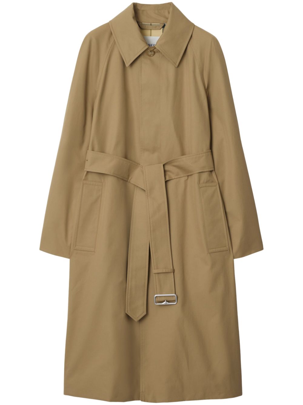 Gabardine car coat - Neutrals