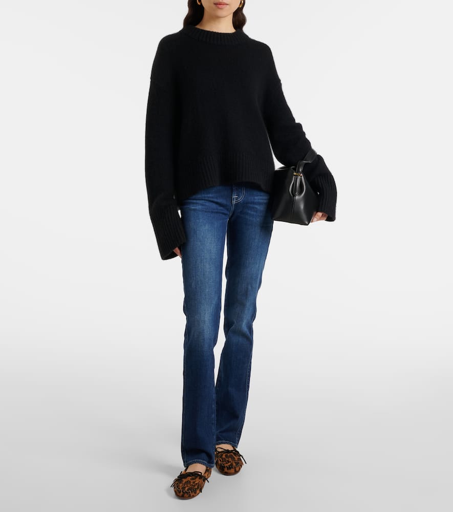 Kimmie high-rise straight jeans