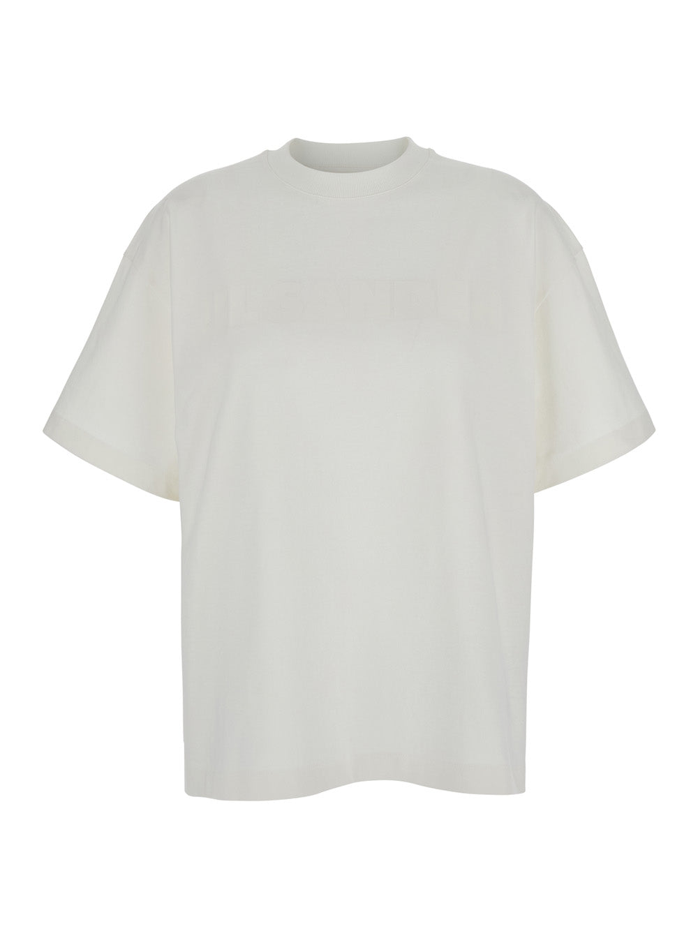 Logo-Print Cotton Crewneck T-Shirt — White