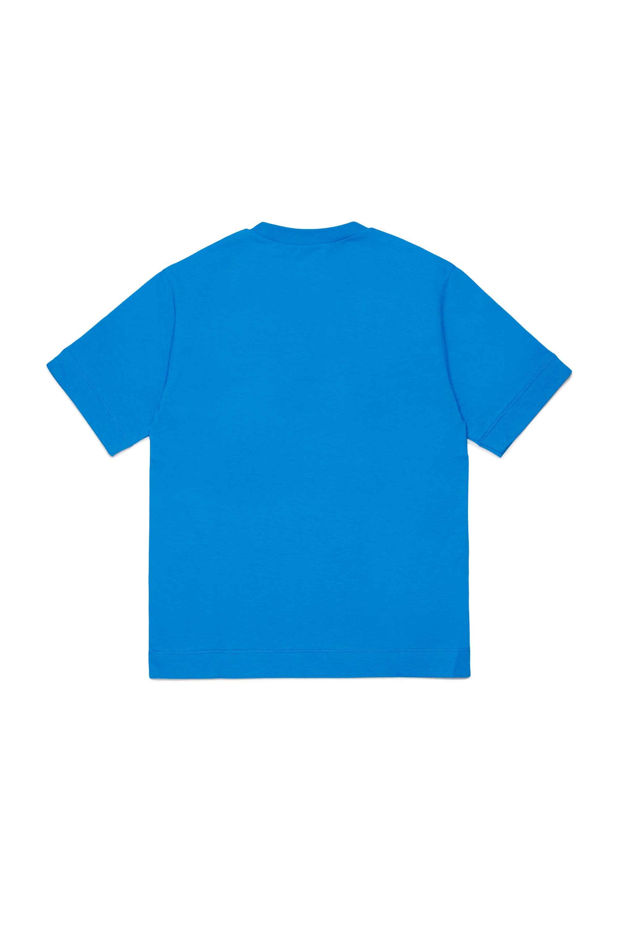 For Kids - T-shirt con logo ricamato - Blu