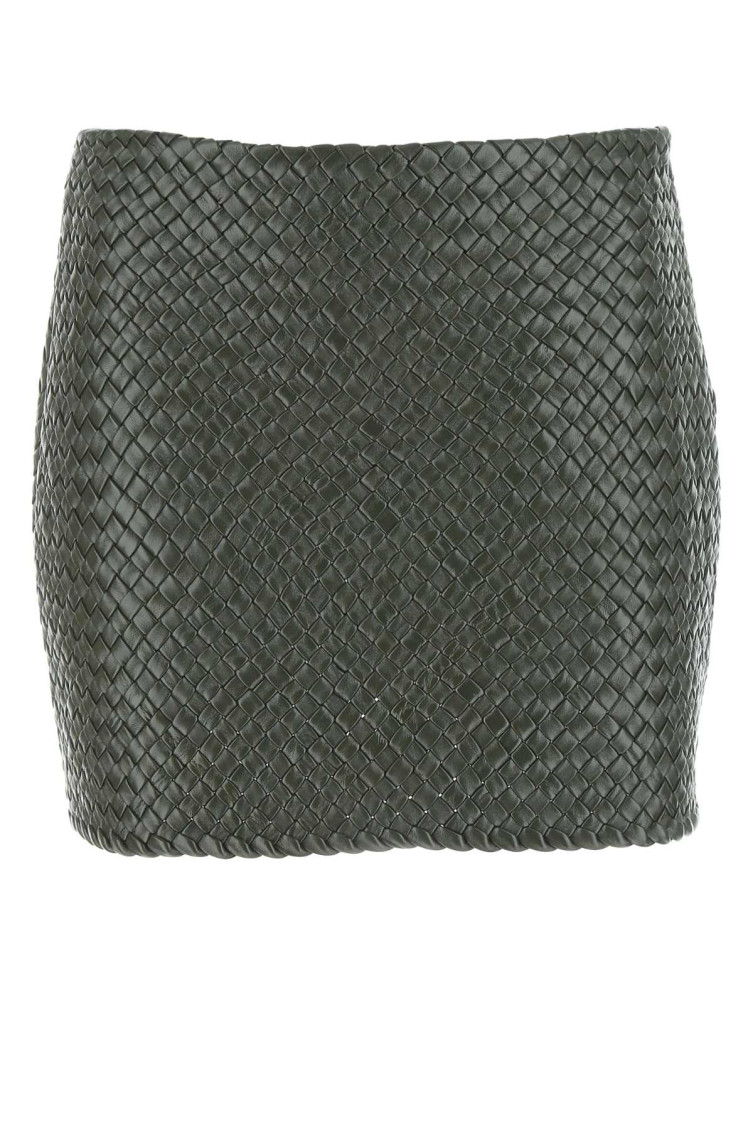 Intrecciato Mini Skirt