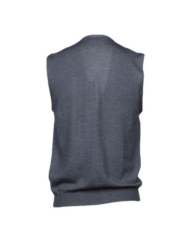Man Cardigan Charcoal Size 36 Virgin Wool