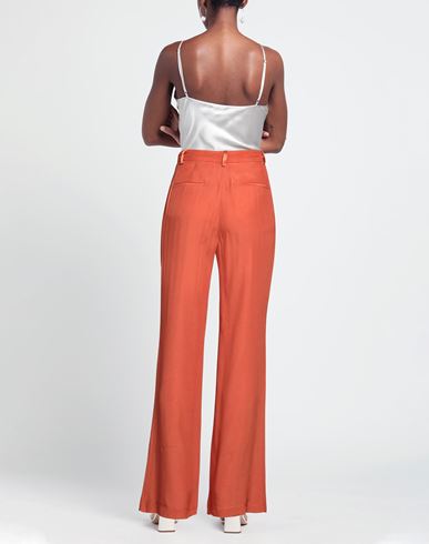 Malìparmi Woman Pants Orange Size 4 Viscose