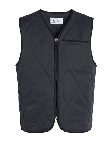 Man Vest Charcoal Size M Polyester