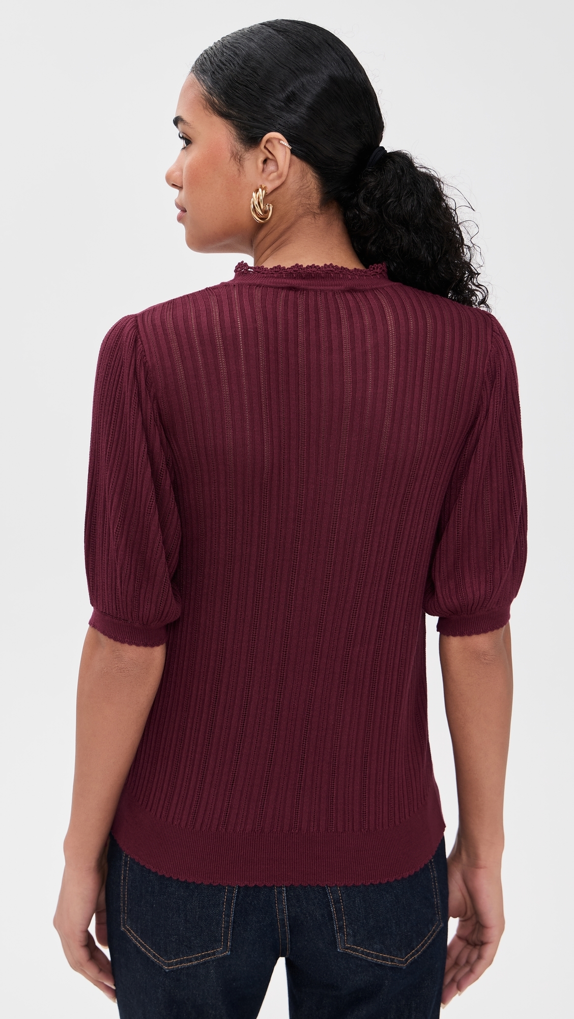 Gemma Top Claret