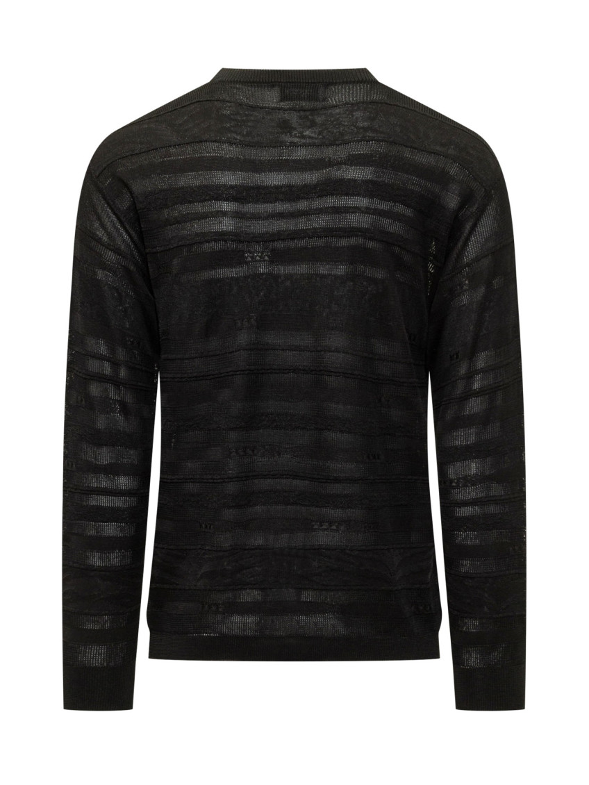 Black Crew Neck Sweaters