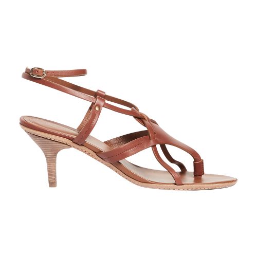 Sandals in vegetable tanned leather