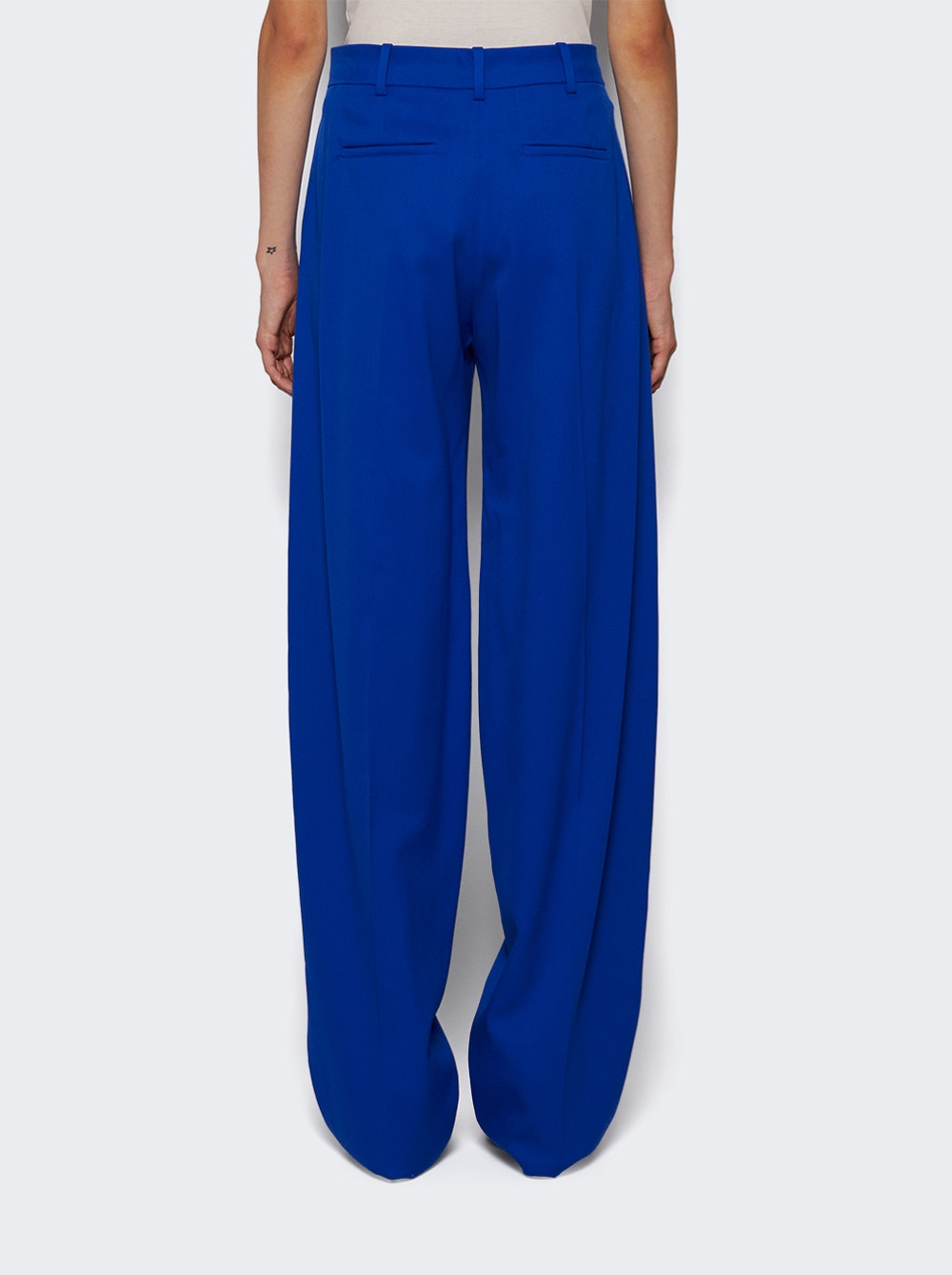 Wide-leg trousers - Blue