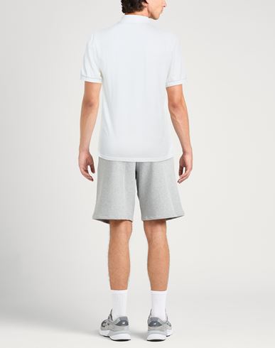 Man Polo shirt White Size M Cotton, Polyamide