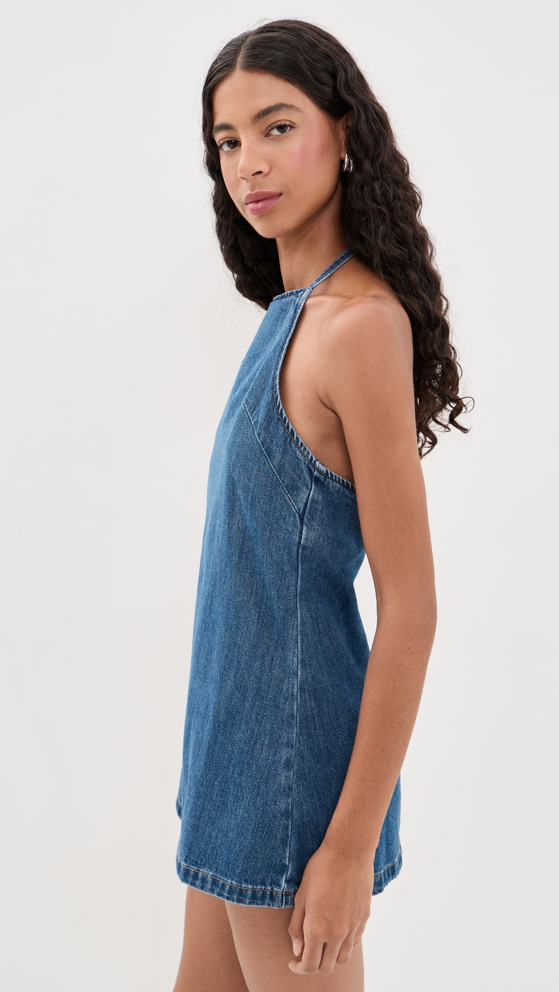 Halter Dress Med Wash