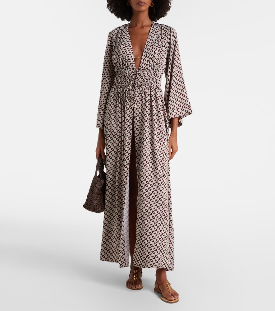 Maja printed kaftan