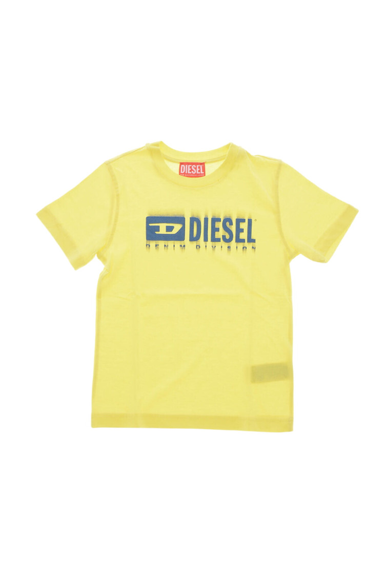 Boys Yellow Logo T-Shirt