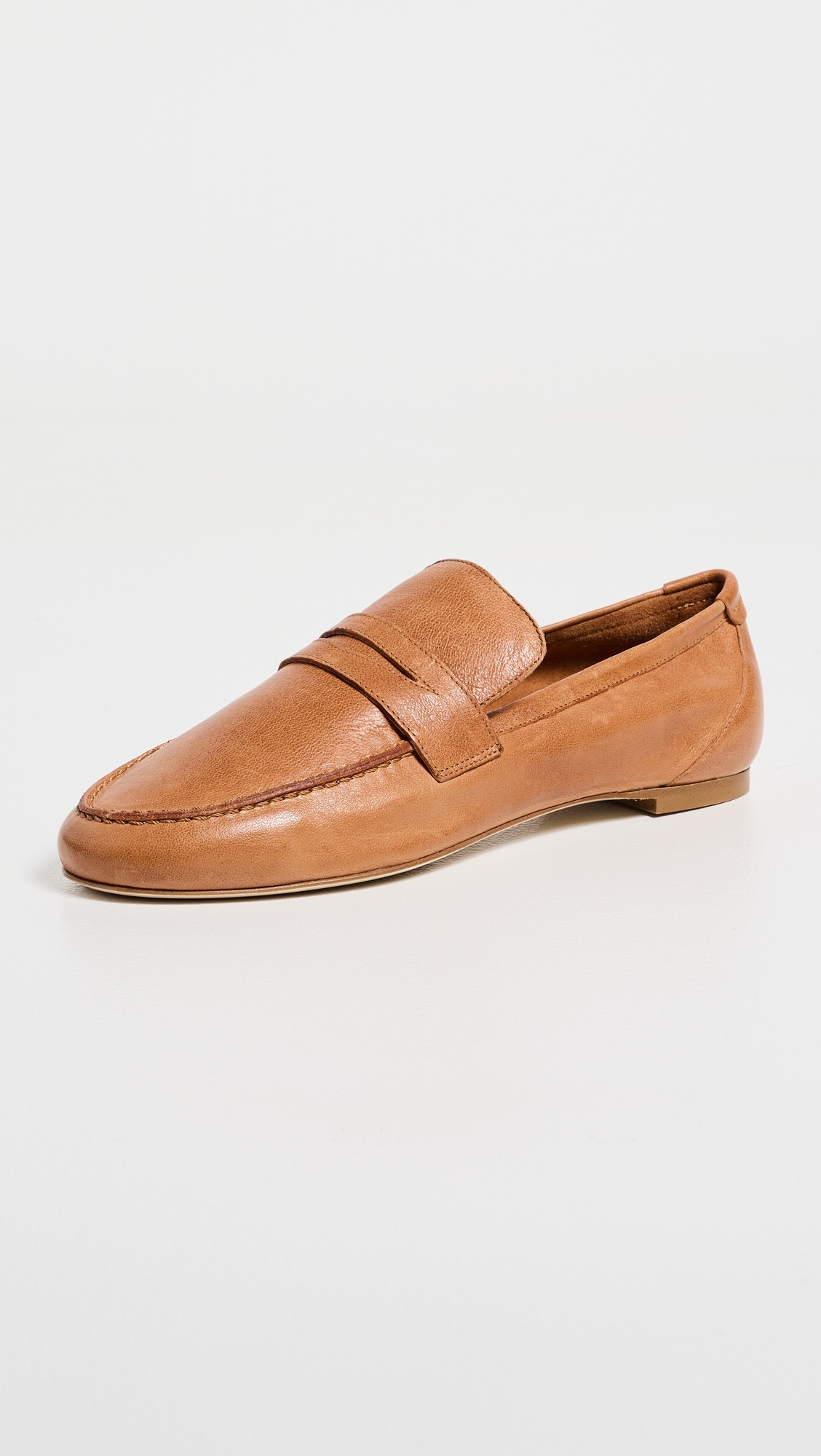 The Unlined Penny Loafers Cuoio