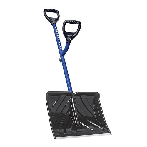 "Ergieshovel 18"" Impact Resistant Snow Shovel with Extra Handle"