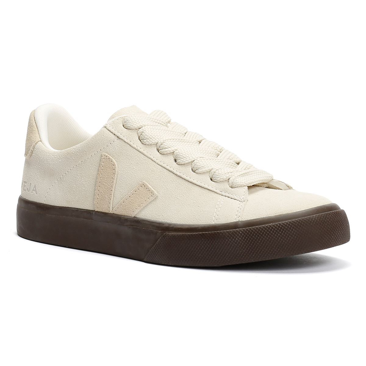 Veja Campo Bold Suede Women's Pierre Almond Eagle Trainer