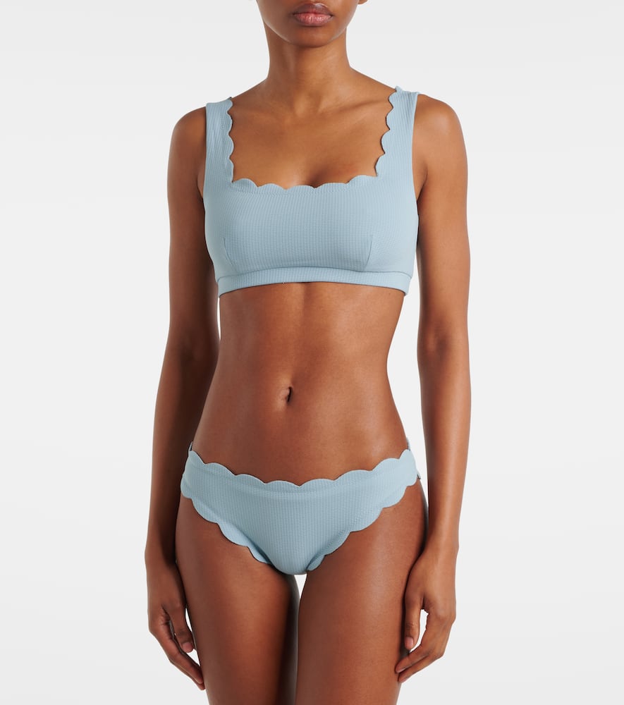 Antibes scalloped bikini bottoms