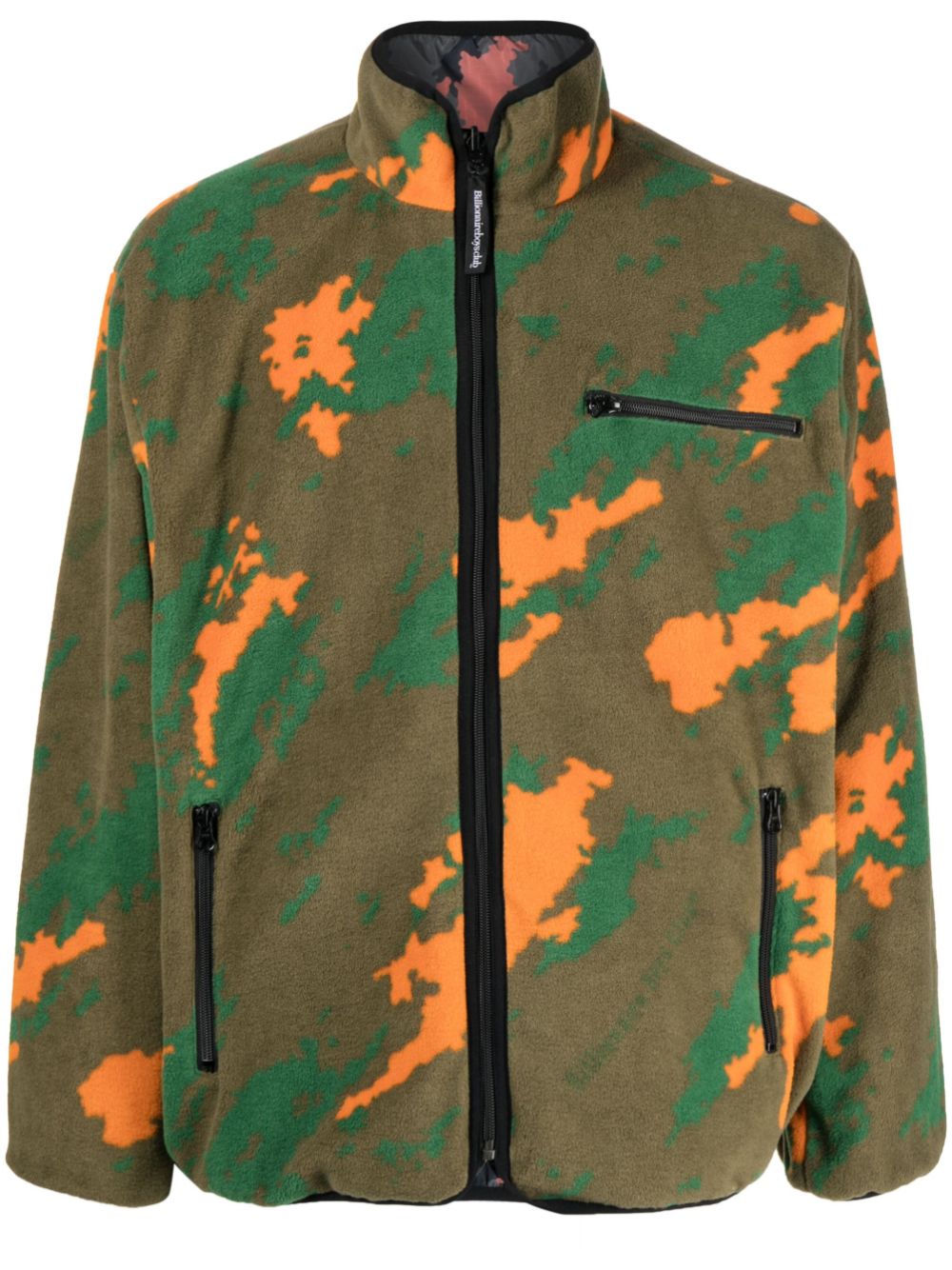 Camouflage-pattern reversible jacket - Green