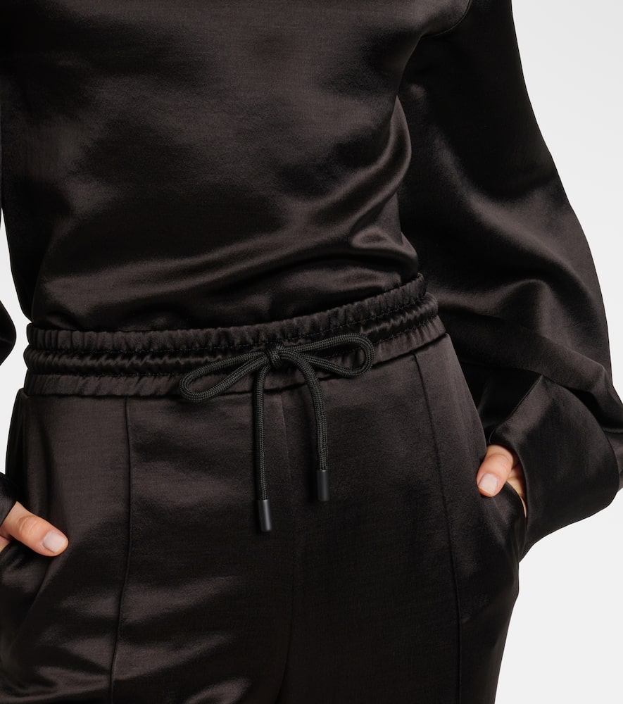 JW Anderson Mid-rise satin straight pants