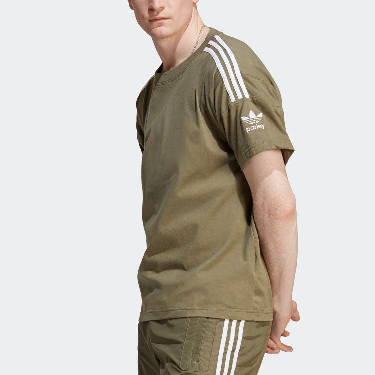 Originals Adicolor Parley T-shirt 'Olive Strata'