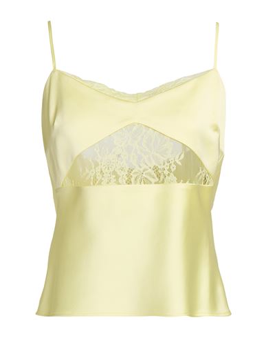 Woman Top Yellow Size S Polyester